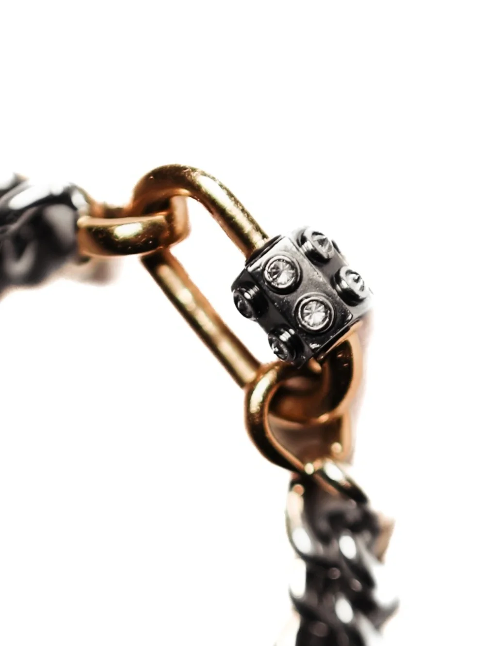 Marla Aaron mini mega silver Curb Chain BRACELET ONLY